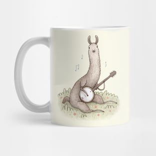 Banjo Llama Mug